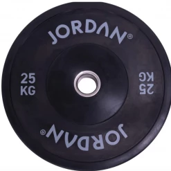 Bumper Discs JORDAN HG BLACK RUBBER BUMPER PLATES - 150kg Set