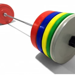 MYO Strength MYO Bumper Plate Complete Package - Includes Bar And Collars