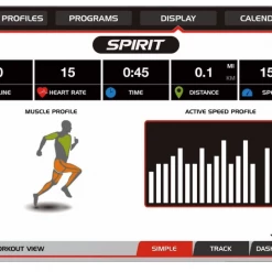 Spirit Fitness XT285 Folding Treadmill