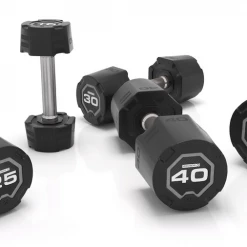 Urethane Dumbbells Escape Fitness 42-50kg Urethane Dumbbell Set