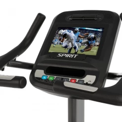 Spirit Fitness Exercise Bikes Spirit CU900-ENT Upright Bike TFT WiFi And BT (Graphite Grey)