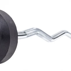 Jordan Classic Rubber Barbells - Curl Bars Strength