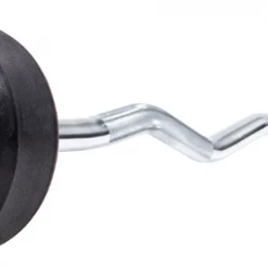 Jordan Classic Rubber Barbells - Curl Bars Strength