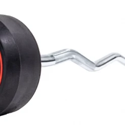 Jordan Classic Rubber Barbells - Curl Bars Strength