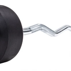 Jordan Classic Rubber Barbells - Curl Bars Strength