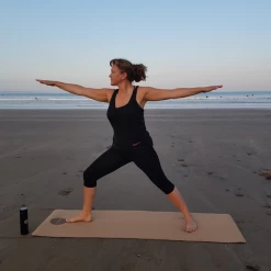 Lifestyle 365 Cork & Natural Rubber Yoga Mat With Linen Bag