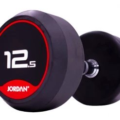Jordan Classic Rubber Dumbbell Set 2.5-30kg Dumbbell & Rack Sets