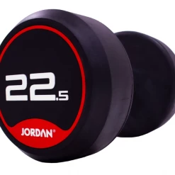 Jordan Classic Rubber Dumbbell Set 2.5-30kg Dumbbell & Rack Sets