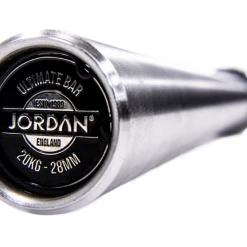 Jordan 7ft Ultimate Mens Bar Red (Tested To 1600lbs / 750kg)