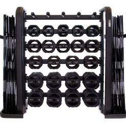 Jordan Ignite Pump X Rubber Studio Barbell Sets + Rack