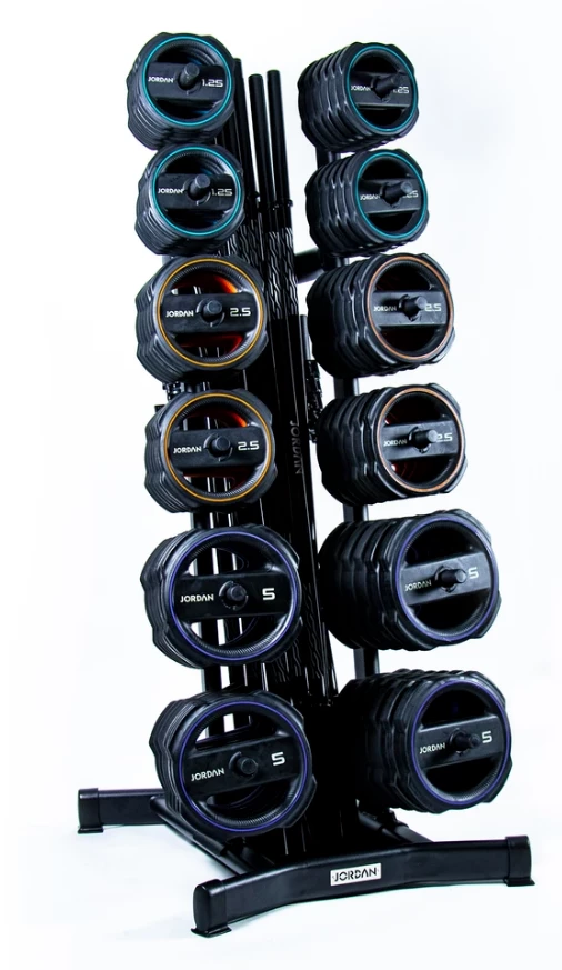 Jordan Ignite Pump X Rubber Studio Barbell Sets + Rack