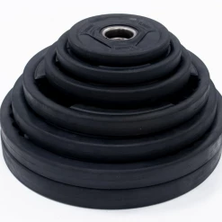 Jordan 140kg Classic Rubber Olympic Disc And Bar Set Strength