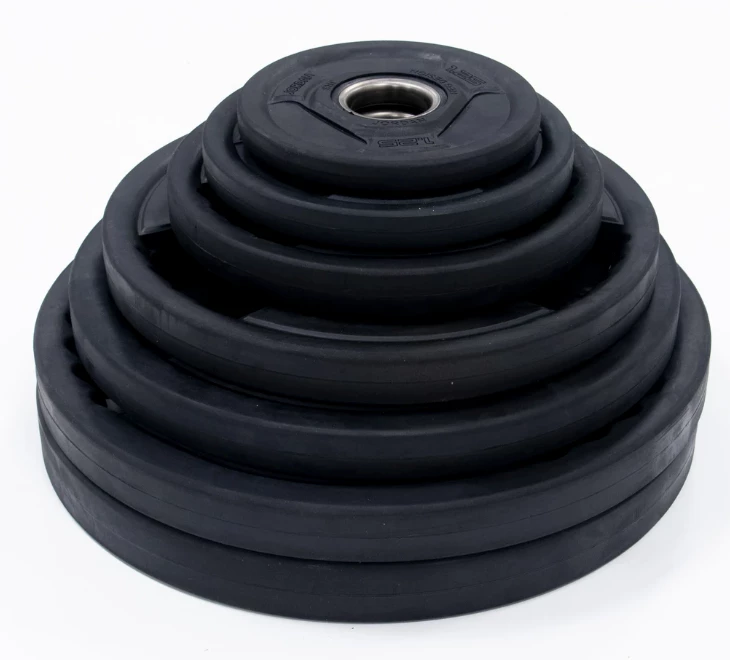 Jordan 140kg Classic Rubber Olympic Disc And Bar Set Strength