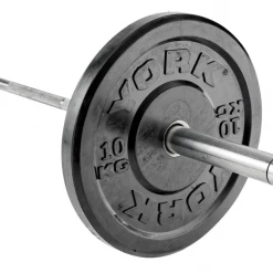 York Fitness York Olympic Rubber Bumper Plate (up To 25kg)