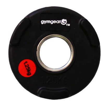 GymGear Rubber Olympic Weight Plates (Tri-Grip) Strength