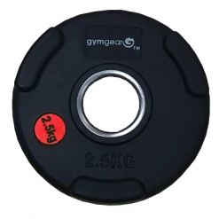 GymGear Rubber Olympic Weight Plates (Tri-Grip) Strength