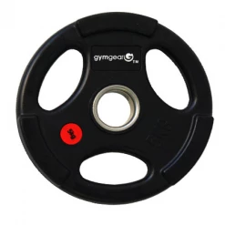 GymGear Rubber Olympic Weight Plates (Tri-Grip) Strength