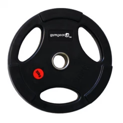 GymGear Rubber Olympic Weight Plates (Tri-Grip) Strength