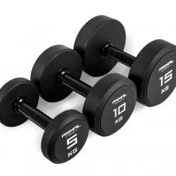 Primal Strength Urethane Dumbbell Set 27.5-50kg (10 Pairs) Urethane Dumbbells