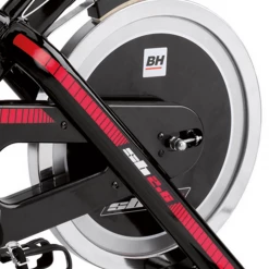 BH Fitness SB Series SB2.6 H9173 Indoor Studio Bike, Gloss Black