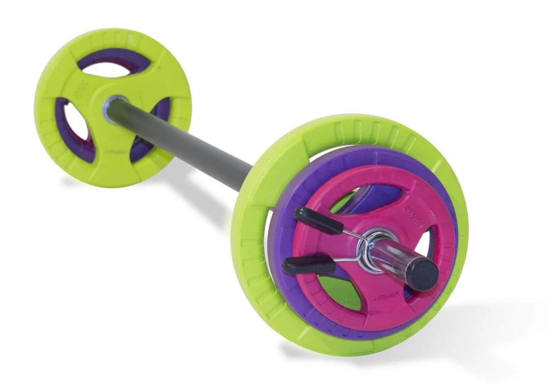 Physical Company Rubber Studio Barbell Set (20 Sets)