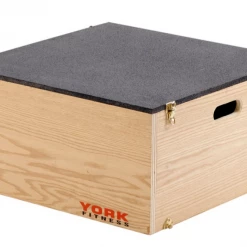 York Fitness York 12" Stackable Set-Up Plyo Box Functional Training