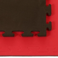 Foams4Sports Flooring Promat Red/Black 30mm Jigsaw Mats – Standard Finish
