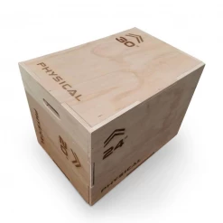 Physical Company 3-in-1 Wooden Plyo Box