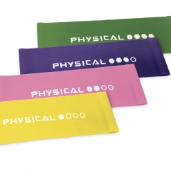 Physical Company Supaflex X-Band Length - 4 Pack (1 Of Each Resistance) Resistance Tubes & Bands