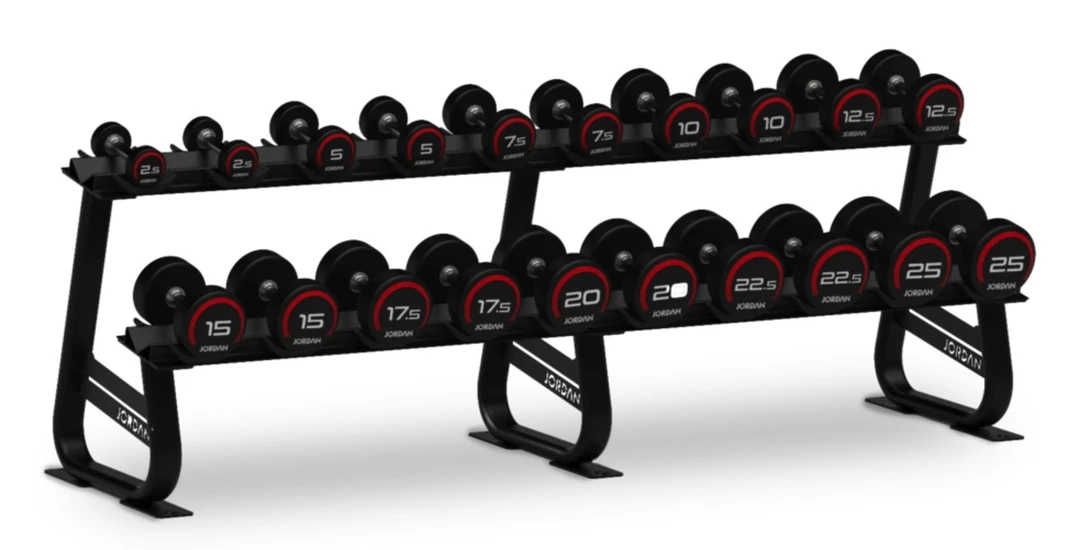 Jordan S-Series Horizontal Dumbbell Rack