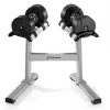 Dumbbell & Rack Sets Stairmaster Twistlock Adjustable Dumbbells - 2-20kg With Stand