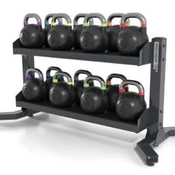 Escape Competition Kettlebell Set With Rigid Rack Strength