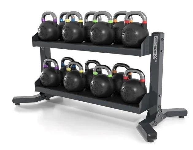 Escape Competition Kettlebell Set With Rigid Rack Strength