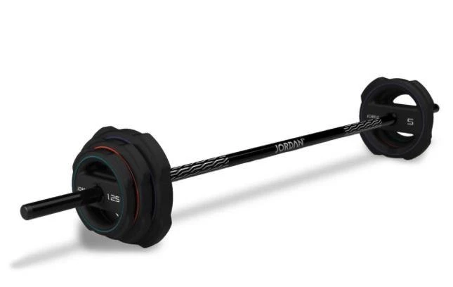 Jordan Ignite Pump X Rubber Studio Barbell Sets + Rack