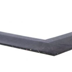 Primal Strength Premium Rubber Tile Corner Edge – 550/400 X150 X40mm 3mm