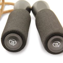 Fitness Mad Leather Weighted Jump Rope Boxing
