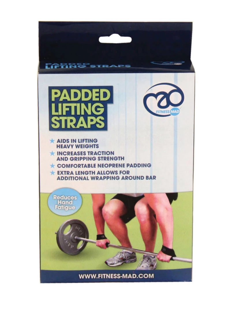 Fitness Mad Padded Weight Lifting Straps