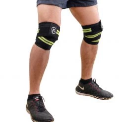 Strength Fitness Mad Weight Lifting Knee Support Wraps