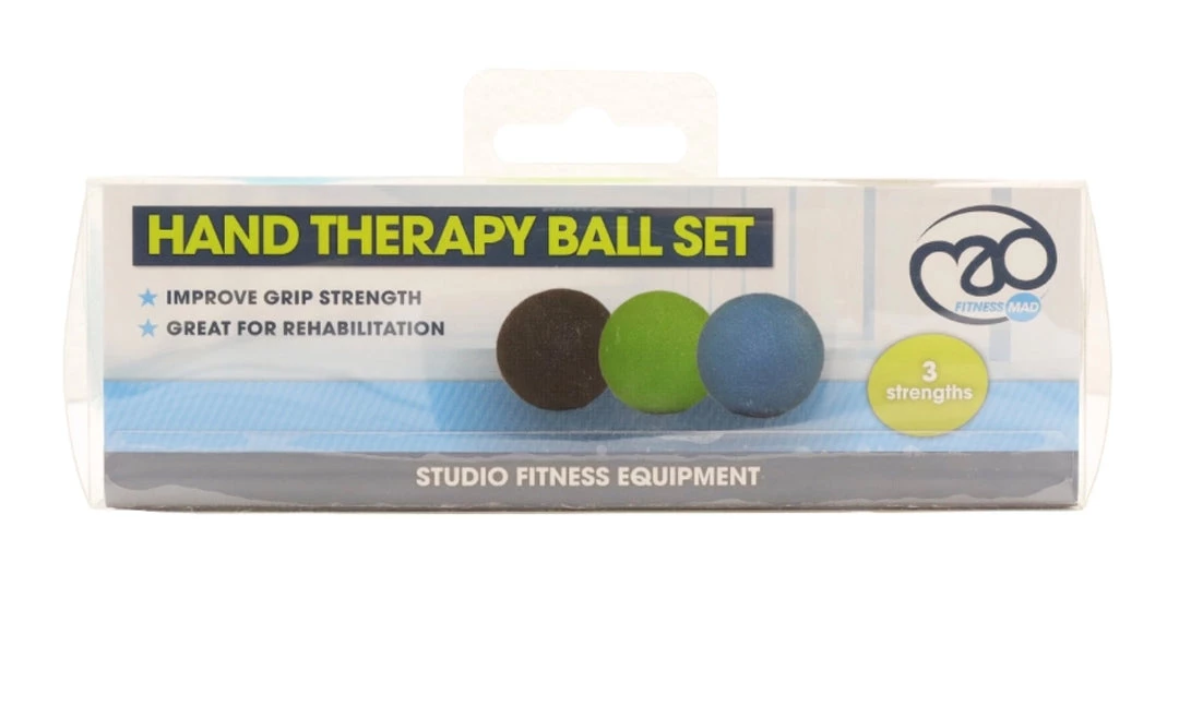 Wellness Fitness Mad Hand Therapy Ball Set Of 3