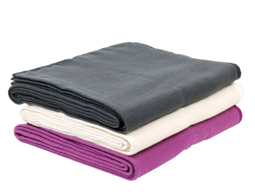 Yoga Mad Hand Woven Cotton Yoga 'Seamless' Blanket Studio