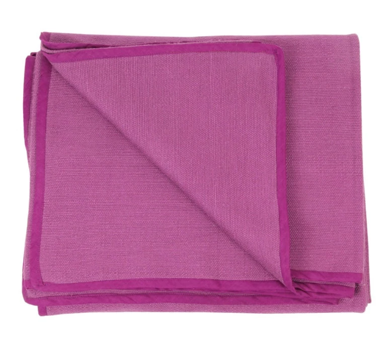 Yoga Mad Hand Woven Cotton Yoga 'Seamless' Blanket Studio