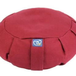 Yoga Mad Pleated Round Zafu Meditation Cushion