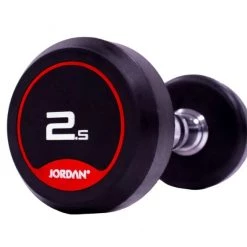 Jordan Classic Rubber Dumbbell Set 2.5-25kg