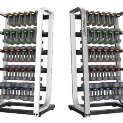 Life Fitness Studio Dumbbell Set And Rack Studio Dumbbell Sets