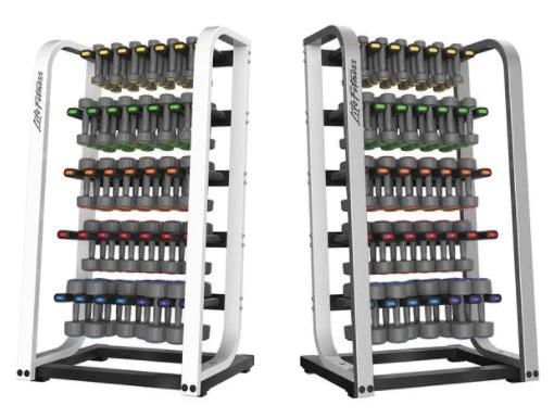 Life Fitness Studio Dumbbell Set And Rack Studio Dumbbell Sets