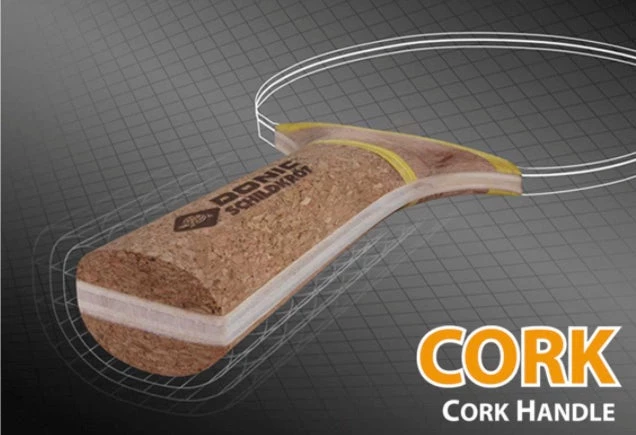 Fitness Mad Donic-Schildkroet Persson 500 Cork Table Tennis Paddle & Balls Set Leisure