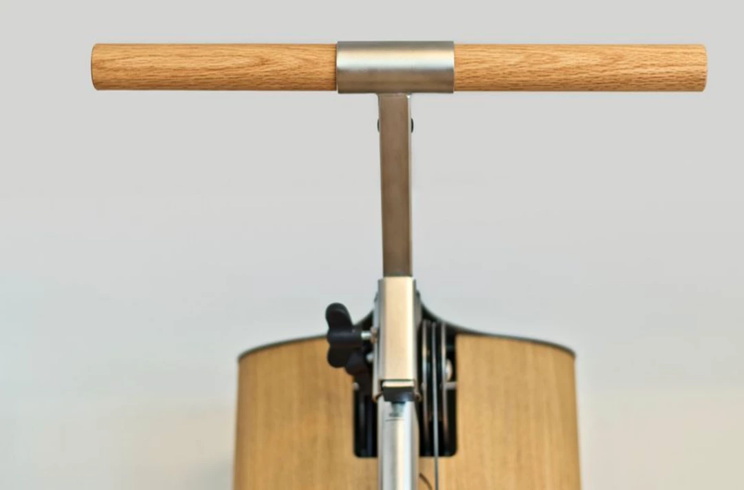 Strength WaterRower NOHrD Slim Beam Single Weight Stack Cable Pulley Machine - White