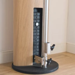 Strength WaterRower NOHrD Slim Beam Single Weight Stack Cable Pulley Machine - White