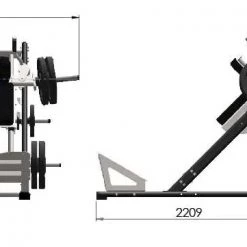 Exigo 45 Degree Hack Squat Strength