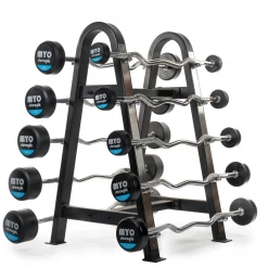 MYO Strength 10 Bar Double Sided Barbell Rack